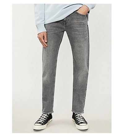 Shop 7 For All Mankind Kayden Slim Jeans In Grey