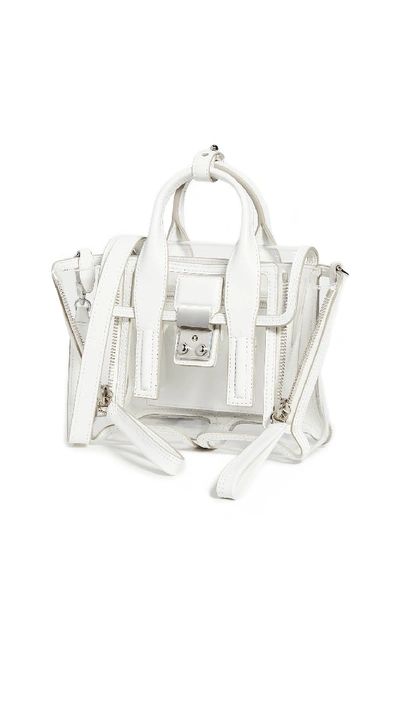 Shop 3.1 Phillip Lim Transparent Pashli Mini Satchel Bag In Antique White