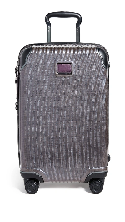Shop Tumi International Carry-on Suitcase In Purple