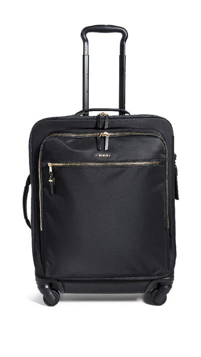 Shop Tumi Tres Leger Continental Carry-on Suitcase In Black