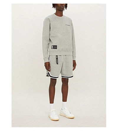 Shop The Kooples Nba X  New York Knicks Cotton Sweatshirt In Gry01
