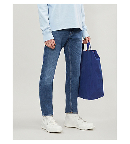 acne studios north mid blue