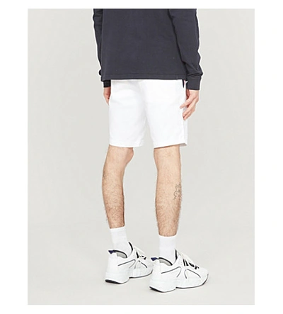 Tommy Hilfiger Denton Stretch-cotton-twill Shorts In Bright White | ModeSens