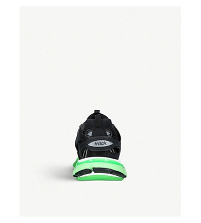 Shop Balenciaga Track Nylon And Mesh Trainers In Blk/other