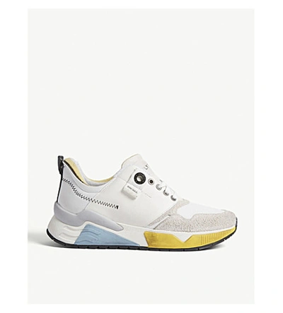 Shop Diesel Brentha Trainers In White