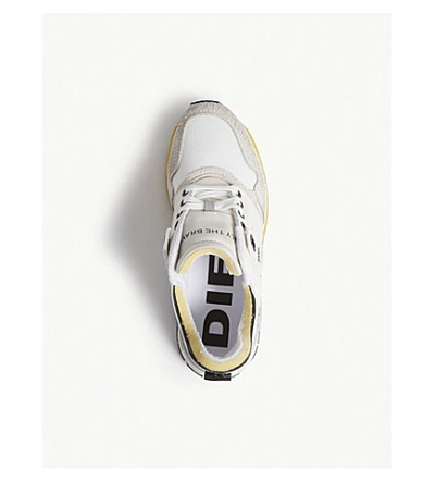 Shop Diesel Brentha Trainers In White