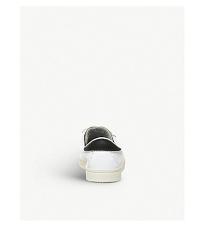 Shop Adidas Originals Lacombe Speziale Leather Trainers In White Core Black