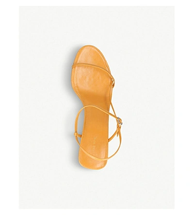 Shop The Row Bare Leather Sandals In Brown