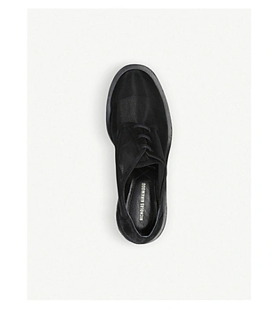 Shop Nicholas Kirkwood Casati Mesh Shoes In Black