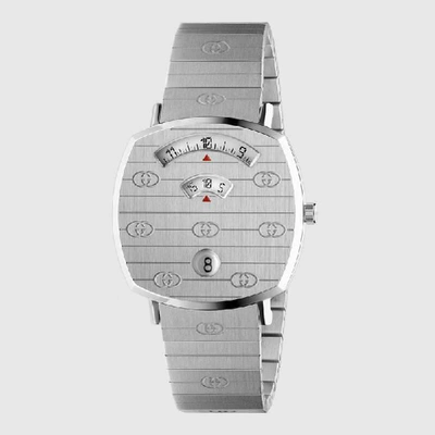 Shop Gucci Grip Watch, 35mm In Undefined