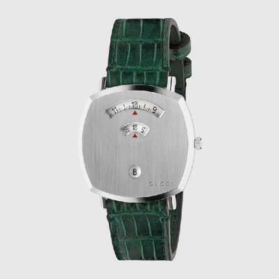 Shop Gucci Grip Watch, 38mm In Undefined