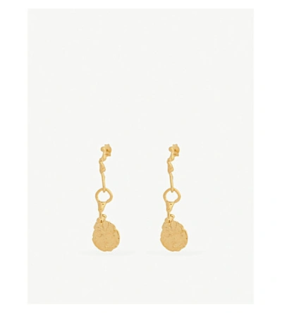 Shop Alighieri Talisman Earrings In Gold