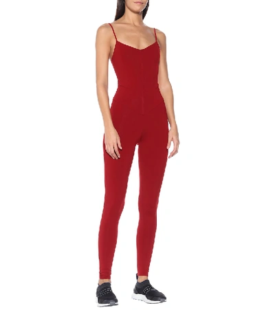 Shop Live The Process Corset Bodysuit In Red