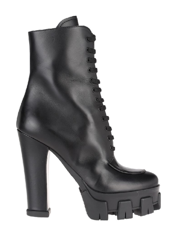 prada boots lace up