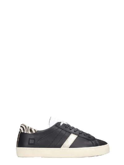Shop Date Hill Low Sneakers In Black Leather