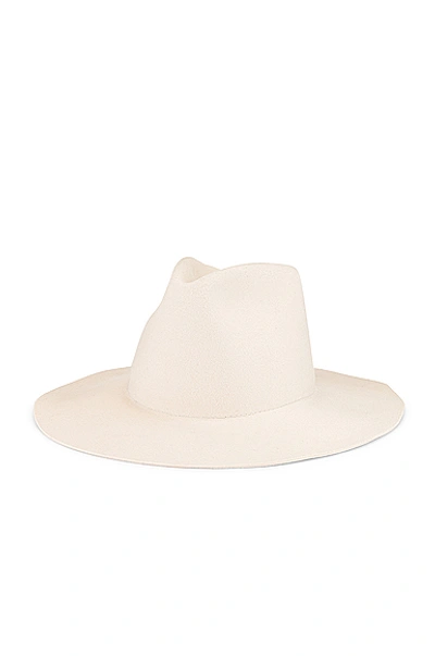 Shop Janessa Leone Ellery Hat In White