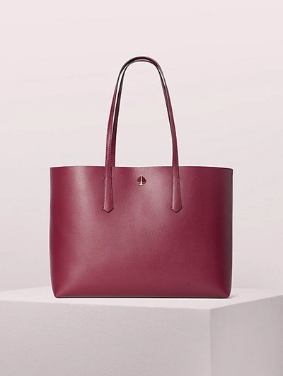Shop Kate Spade Molly Large Tote In Sangria