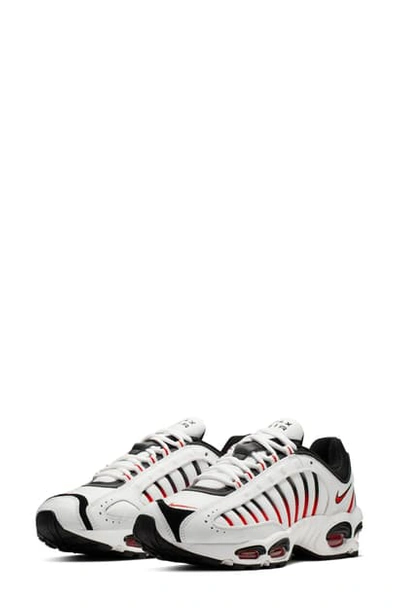 Shop Nike Air Max Tailwind Iv Sneaker In White/ Habanero Red/ Black