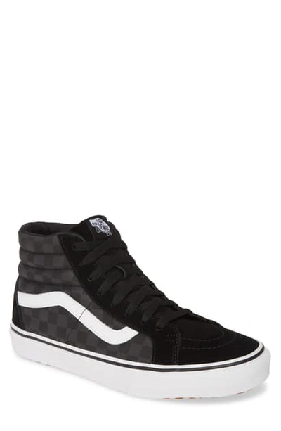 Shop Vans Sk8 Hi Made For Makers Sneaker In Black/ Checkerboard