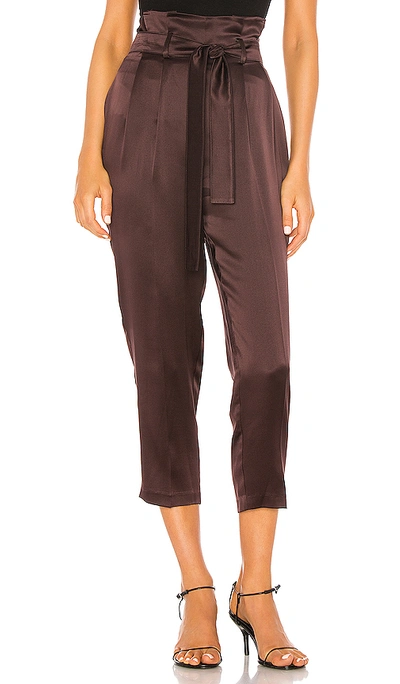 Shop Amanda Uprichard Tessi Pants In Cocoa