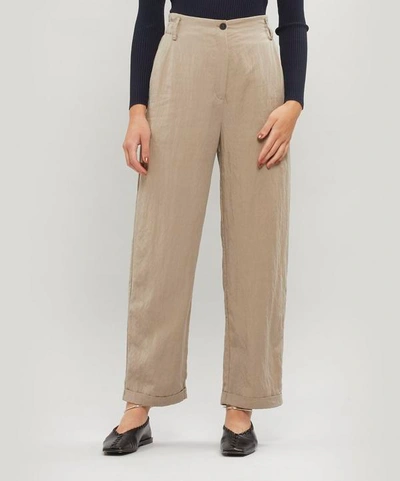 Shop Annette G Laos Trousers In Grey