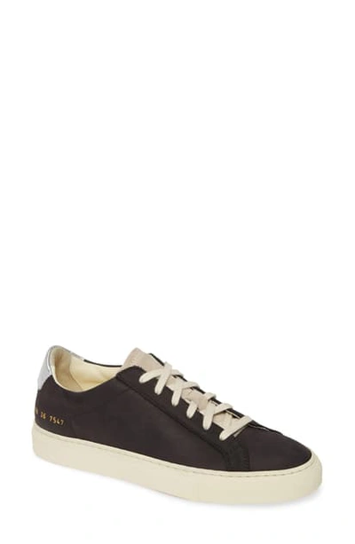 Shop Common Projects Retro Low Special Edition Sneaker In Black/ Silver