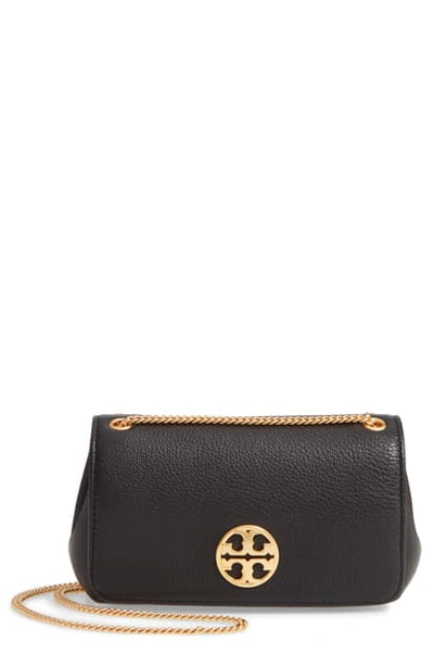 Tory Burch Chelsea Leather Evening Bag In Black | ModeSens