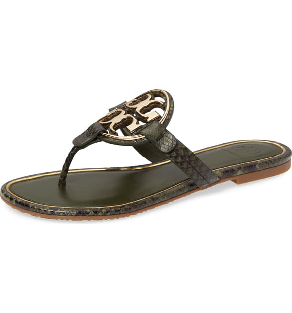 tory burch roccia flip flop