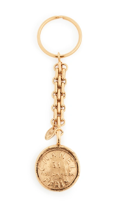 Pre-owned Chanel Gold Keychain