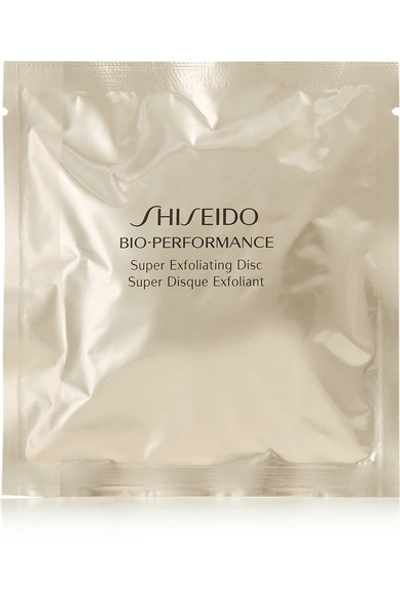 Shop Shiseido Bio-performance Super Exfoliating Discs X 8 - Colorless