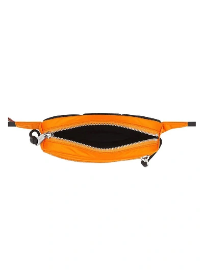 Shop Burberry Orange Logo Belt Bag