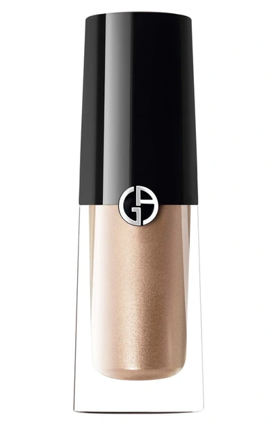 Shop Giorgio Armani Eye Tint Liquid Eyeshadow In 12 Gold Ashes