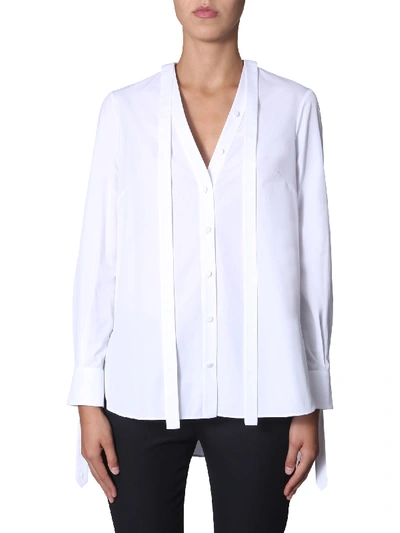 Shop Alexander Mcqueen Cotton Shirt In White