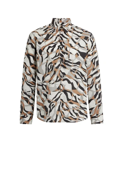 Shop Roberto Cavalli Tiger Twiga Print Shirt In D1767