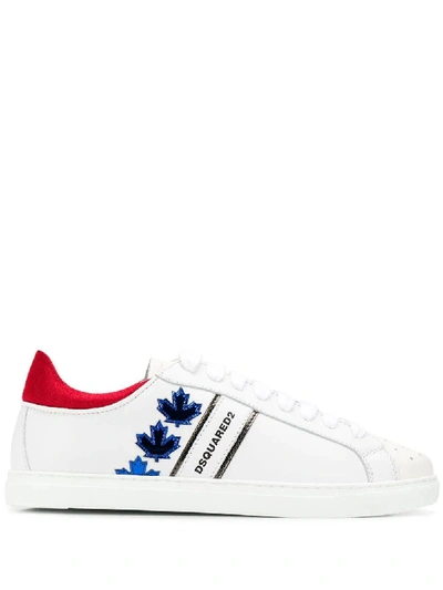 Shop Dsquared2 White Sneakers