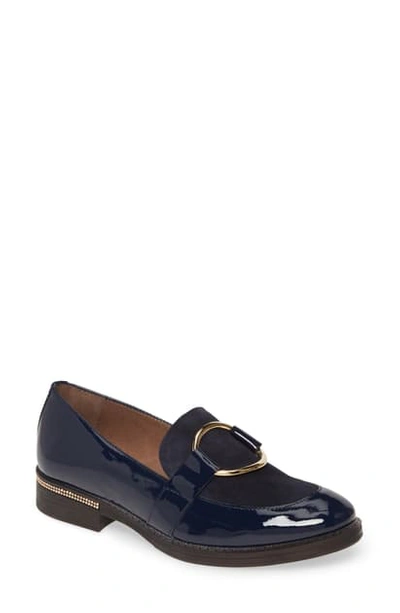 Shop Wonders A7231 Loafer In Noche Leather