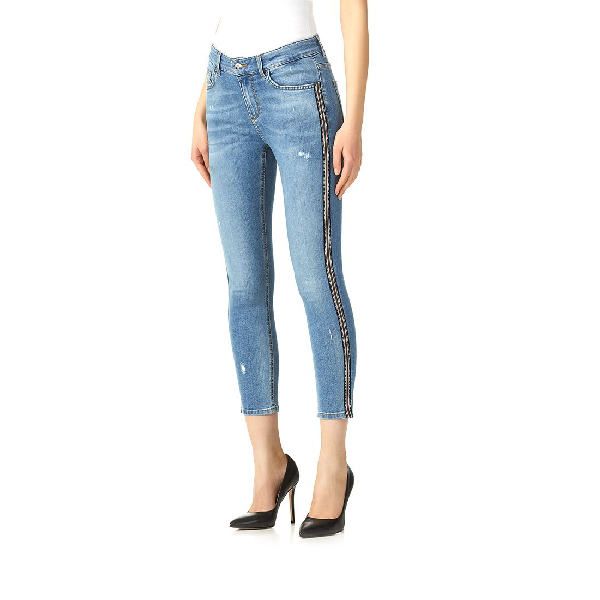 Liu •jo Blue Cotton Jeans ModeSens