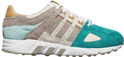 Pre-owned Adidas Originals  Eqt Guidance 93 Sneakers76 In Clear Granite/light Onix-gold Metallic