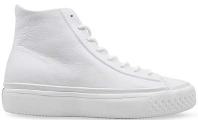 Pre-owned Converse Chuck Taylor All-star Modern Lux High White Leather |  ModeSens