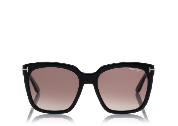 tom ford amarra 55mm square sunglasses