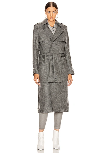 Shop Rta Harlow Coat In Grey