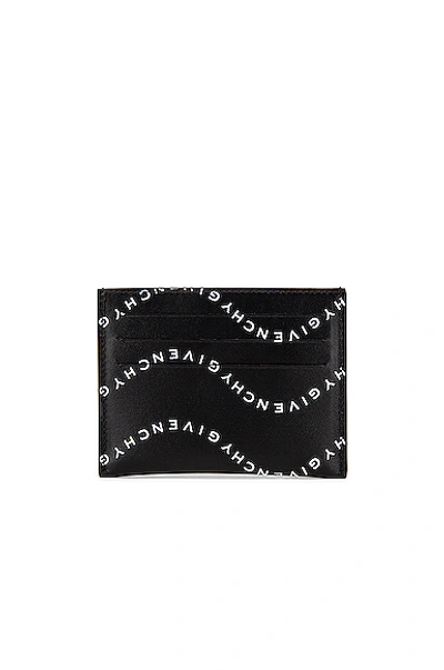 Shop Givenchy Wallet In Black & White
