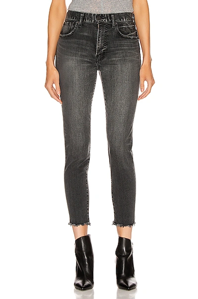 Shop Moussy Vintage Westcliffe Skinny In Light Black