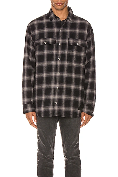 Shop Ksubi Strata Quilted Check Shirt In Multi