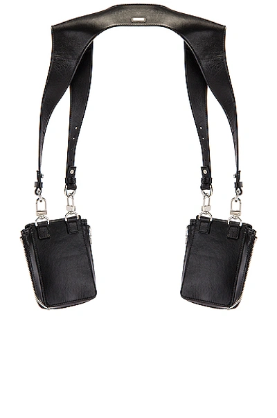 Shop Amiri Harness Bag In Black