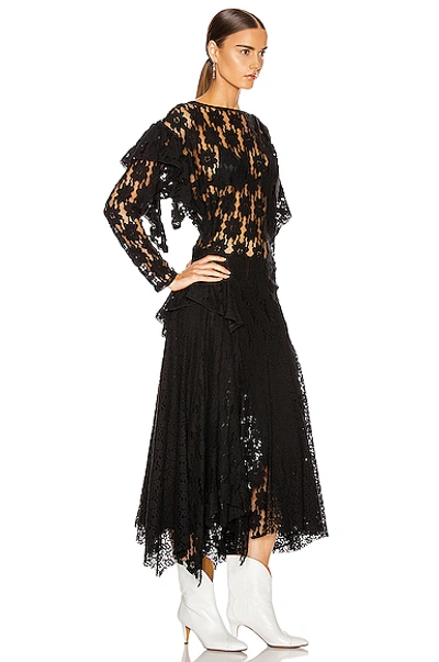 Shop Isabel Marant Étoile Vally Dress In Black