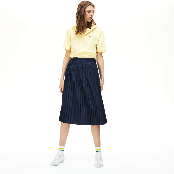 lacoste pleated skirt