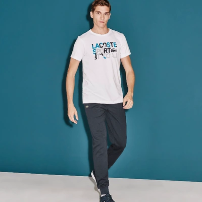 Shop Lacoste Men's Sport Fleece Tennis Sweatpants - 4xl - 9 In Blue