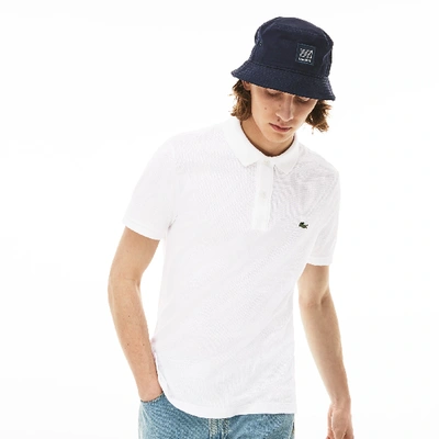 Shop Lacoste Men's Original L.12.12 Slim Fit Polo - 4xl - 9 In White