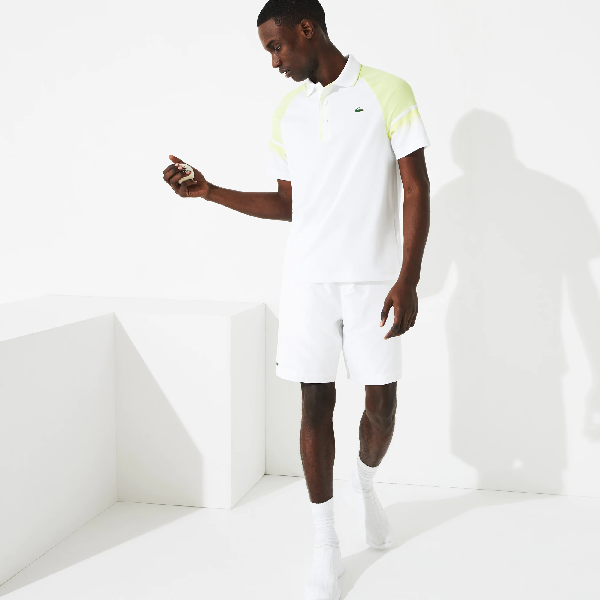 Lacoste Men's Sport Tennis Shorts In White | ModeSens